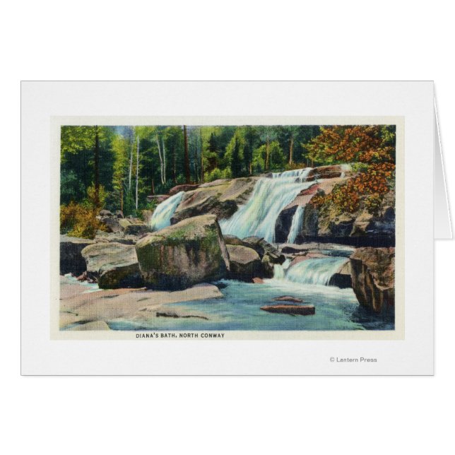 Uitzicht van Diana's Bath (Voorkant Horizontaal)