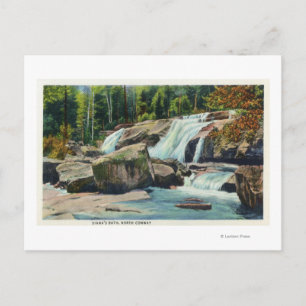 Uitzicht van Diana's Bath Briefkaart