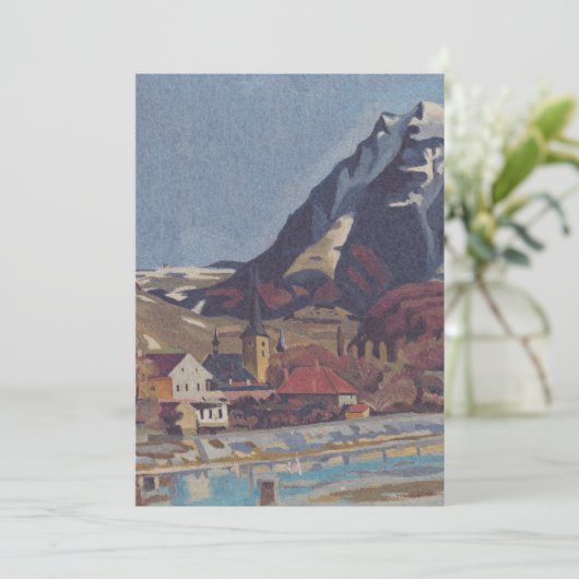 Uitzicht van Dolný Kubín door Arnold Peter Weisz Kaart (Staand voorkant)