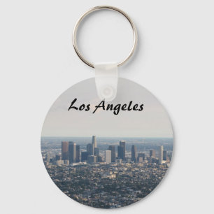 Uitzicht van Downtown, Los Angeles Sleutelhanger