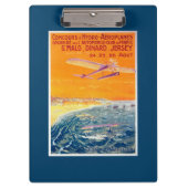 Uitzicht van drijfvliegtuigen in Poster van lucht Klembord (Voorkant)