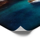 Uitzicht van Dubrovnik Poster (Hoek)