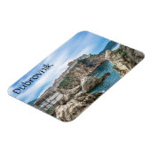 Uitzicht van Dubrovnik uit zee Magneet (Linkerzijde)