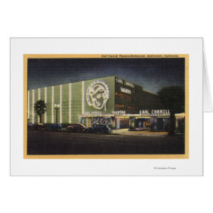 Uitzicht van Earl Carroll Theater-Restaurant