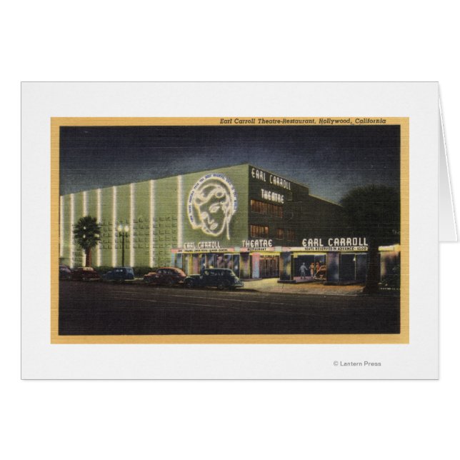 Uitzicht van Earl Carroll Theaterrestaurant (Voorkant Horizontaal)