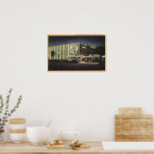 Uitzicht van Earl Carroll Theaterrestaurant Poster (Keuken)