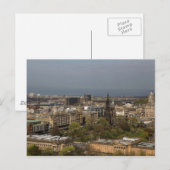 Uitzicht van Edinburgh Briefkaart (Voorkant / Achterkant)