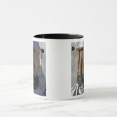 Uitzicht van een brandweerman mok (Midden)