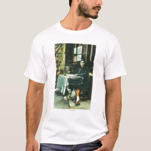 Uitzicht van een Chinese Fortune Teller T-shirt