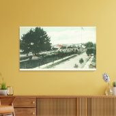 Uitzicht van een City ParkAlameda, CA Canvas Afdruk (Insitu (Woonkamer))