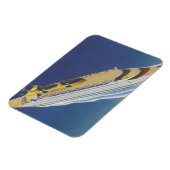 Uitzicht van een  cruiseschip in de oceaan magneet (Linkerzijde)