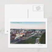 Uitzicht van een deel van CityModesto, CA Briefkaart (Voorkant / Achterkant)