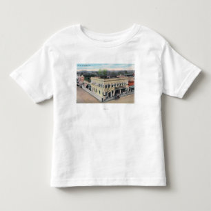 Uitzicht van een Hanford Street Corner Kinder Shirts