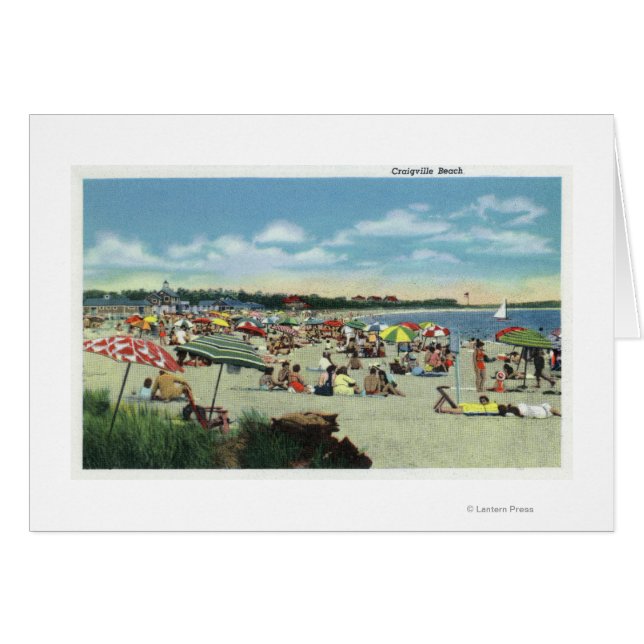 Uitzicht van een kruising van Craigville Beach (Voorkant Horizontaal)