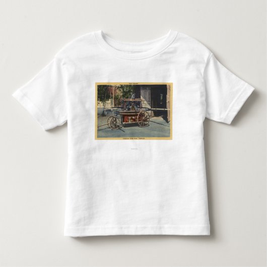 Uitzicht van een "Old Papeete"-motor Kinder Shirts (Voorkant)