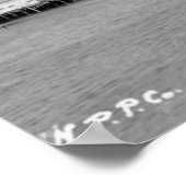 Uitzicht van een Plant van papier Poster (Hoek)