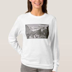 Uitzicht van een processie in de Graben T-shirt