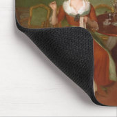 Uitzicht van een tekenkamer, 1780 muismat (Hoek)