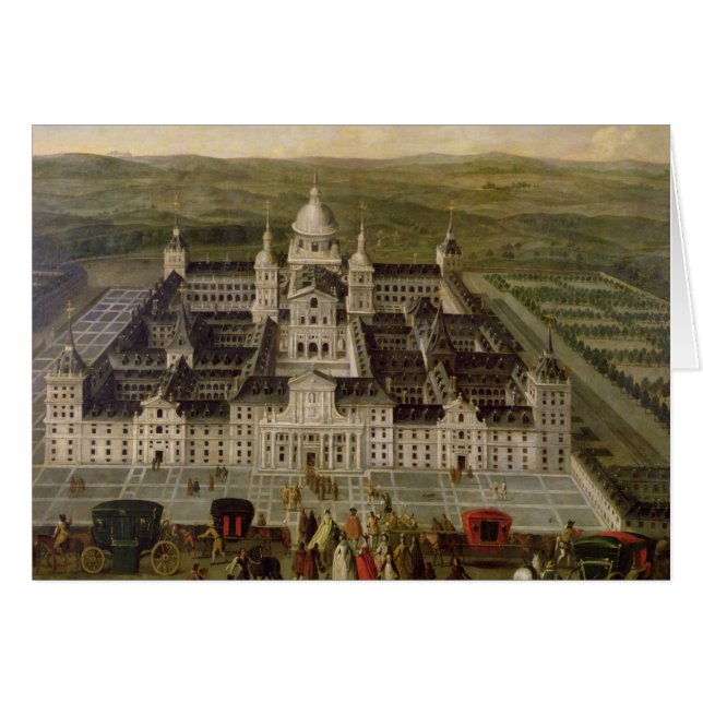 Uitzicht van El Escorial (Voorkant Horizontaal)