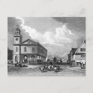 Uitzicht van Faversham, Kent, 1832 Briefkaart