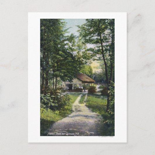 Uitzicht van Fiddlers Green Briefkaart (Voorkant)