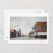 Uitzicht van First StreetNampa, ID Briefkaart (Voorkant / Achterkant)