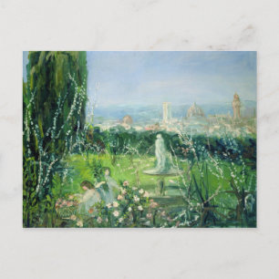Uitzicht van Florence, c.1909 Briefkaart