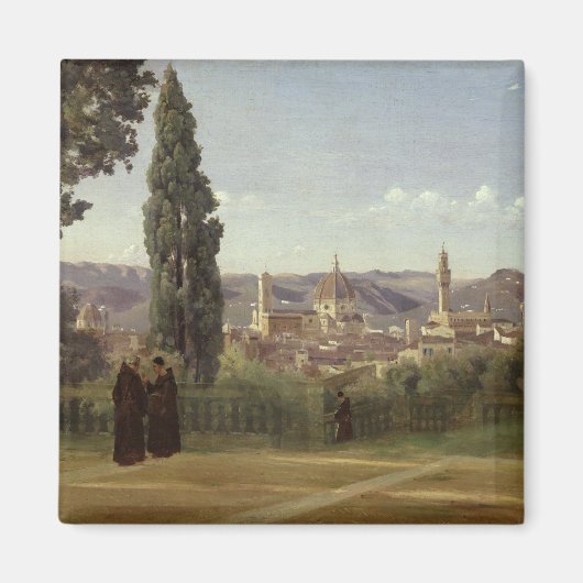 Uitzicht van Florence Magneet (Voorkant)