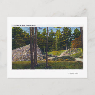 Uitzicht van Fort George Briefkaart