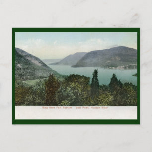 Uitzicht van Fort Putnam, Hudson River 1906 Briefkaart