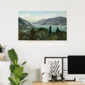 Uitzicht van Fort Putnam, Hudson River 1906  Poster (Thuiskantoor)