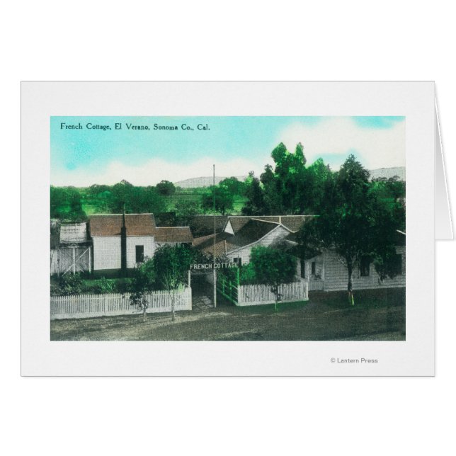 Uitzicht van Frans  voor buitenkant (Voorkant Horizontaal)