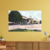 Uitzicht van Front Street 2 Canvas Afdruk (Insitu (Woonkamer))