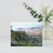 Uitzicht van Funchal Madeira Briefkaart (Staand voorkant)