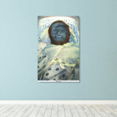 Uitzicht van General Ossipumphnoferu Mummy Canvas Afdruk (Insitu (Houten vloer))