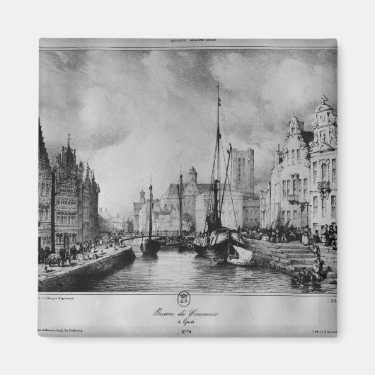 Uitzicht van Gent Magneet (Voorkant)