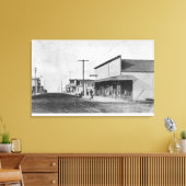 Uitzicht van George Street Canvas Afdruk (Insitu (Woonkamer))