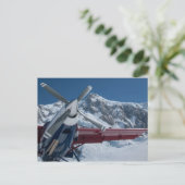 Uitzicht van Glacier Briefkaart (Staand voorkant)