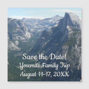 Uitzicht van Glacier Point in Yosemite Save the Da