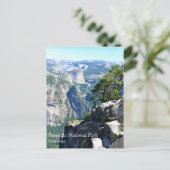 Uitzicht van Glacier Point, Yosemite, CA-Briefkaar Briefkaart (Staand voorkant)