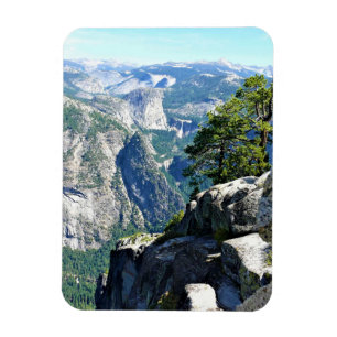 Uitzicht van Glacier Point, Yosemite, CA Magneet