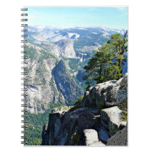 Uitzicht van Glacier Point, Yosemite, CA Notitieboek