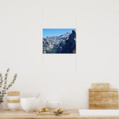 Uitzicht van Glacier Point, Yosemite, CA Poster (Keuken)