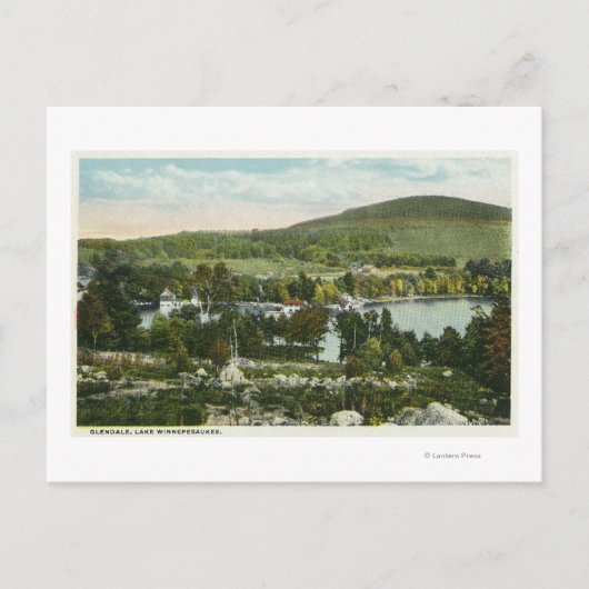 Uitzicht van Glendale Briefkaart (Voorkant)