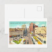 Uitzicht van Grand Rapids, Michigan, Briefkaart (Voorkant / Achterkant)