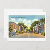 Uitzicht van Great Barrington, Massachusetts, Briefkaart (Voorkant / Achterkant)