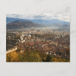 Uitzicht van Grenoble Briefkaart