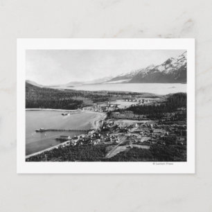 Uitzicht van Haïnen, locatie Alaska Briefkaart