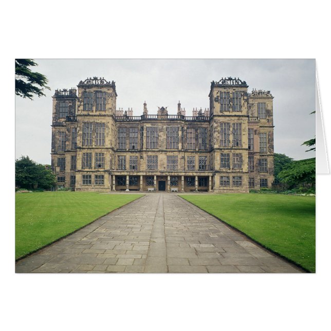 Uitzicht van Hardwick Hall (Voorkant Horizontaal)