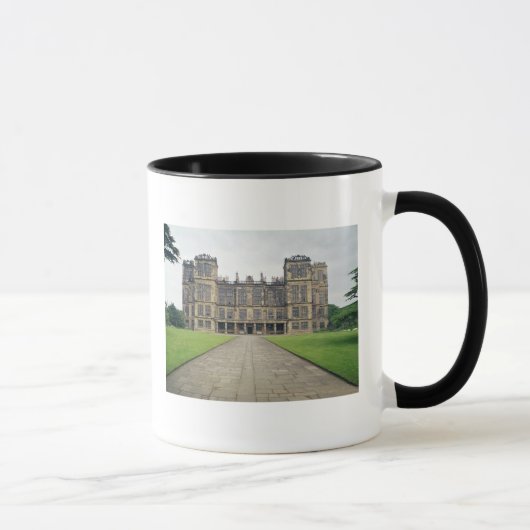 Uitzicht van Hardwick Hall Mok (Rechts)